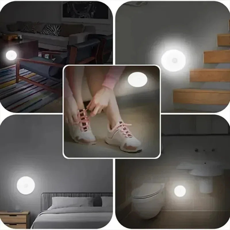 Lampes LED Automatiques – Motion Sensor, Recharge USB, Idéal Placards & Escaliers