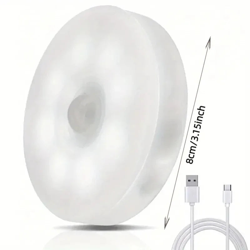 Lampes LED Automatiques – Motion Sensor, Recharge USB, Idéal Placards & Escaliers