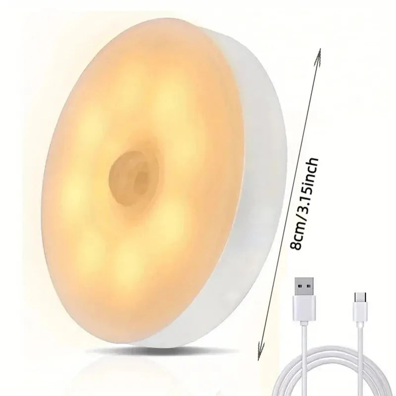 Lampes LED Automatiques – Motion Sensor, Recharge USB, Idéal Placards & Escaliers